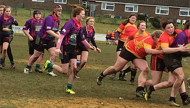 U15s Girls: Drybrook vs Cinderford/St Marys « Drybrook Rugby Club